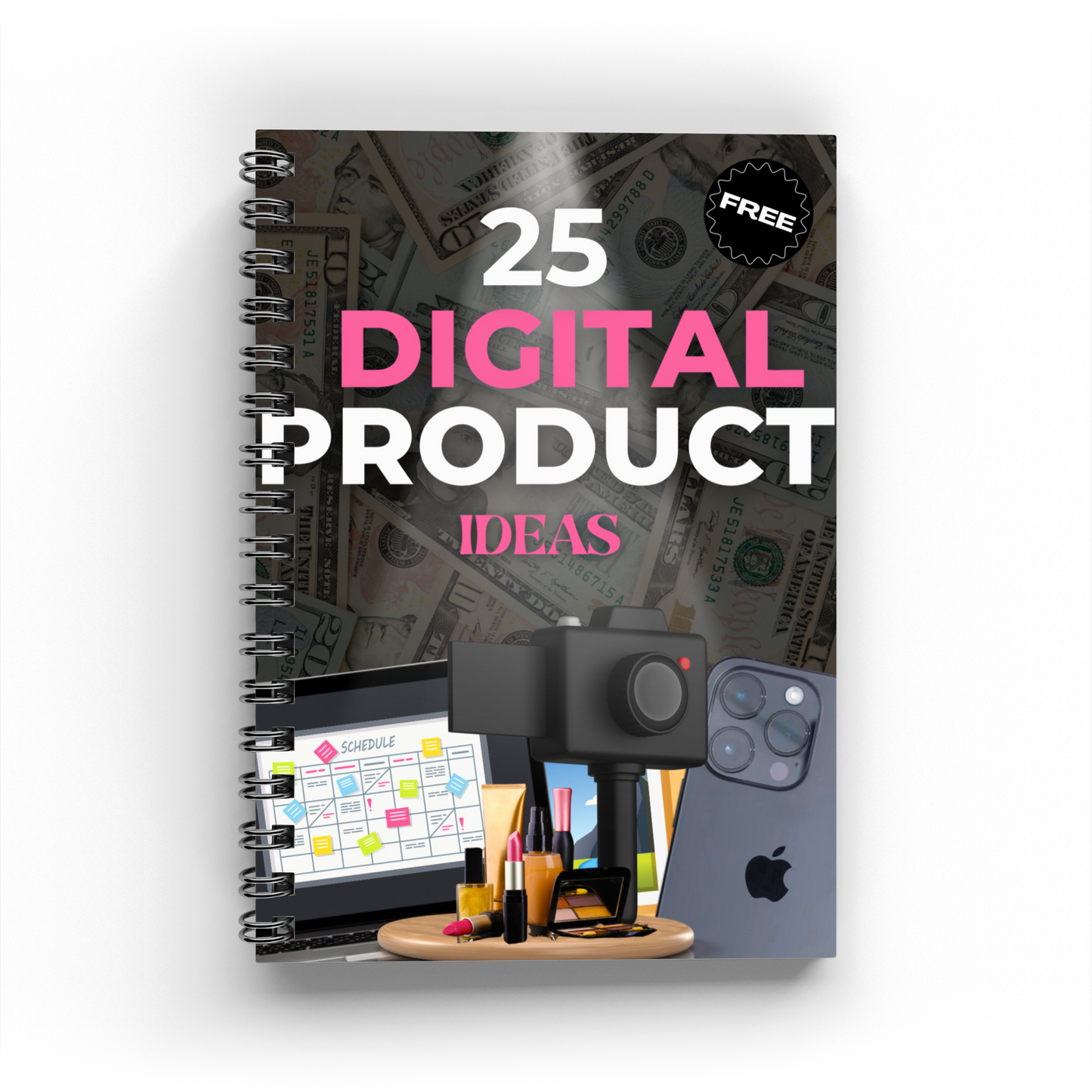 25 DIGITAL PRODUCT IDEAS FREEBIE