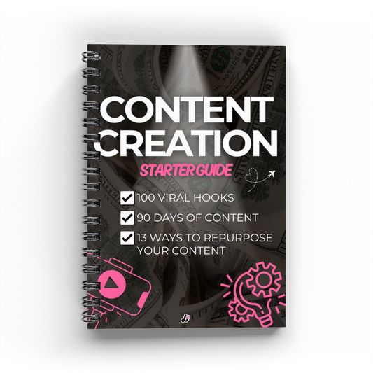 CONTENT CREATION STARTER GUIDE